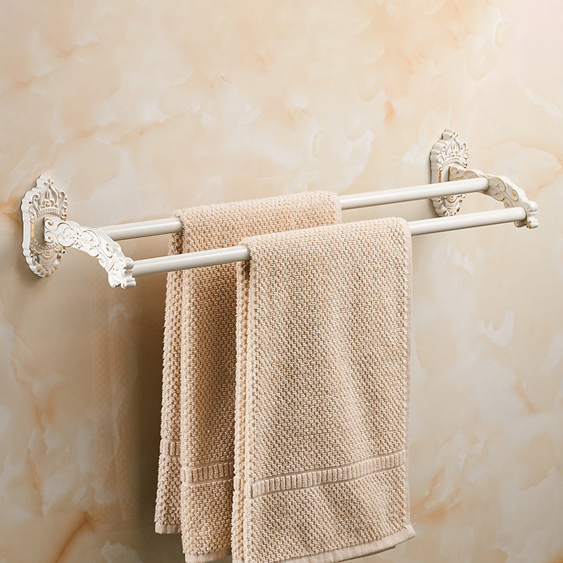 Vivolux | Traditionelles Badzubehör Set Weiß Badezimmeraccessoires Hardware Set