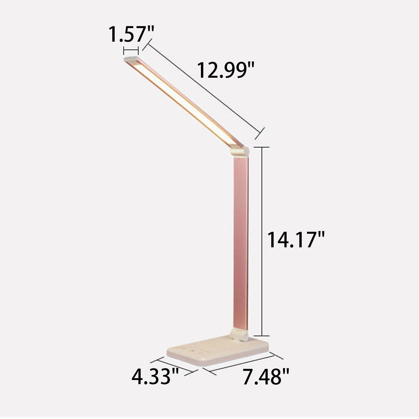 Vivolux | Nordic Creative Folding Touch Dimmbar LED Schreibtischlampe