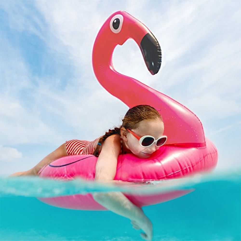 Vivolux | Aufblasbarer Flamingo-Pool-Schwimmring