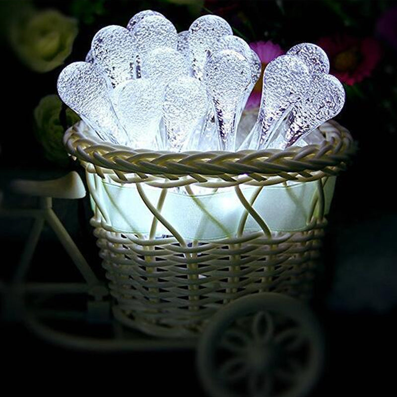 Vivolux | Solar Wassertropfen Lichterkette