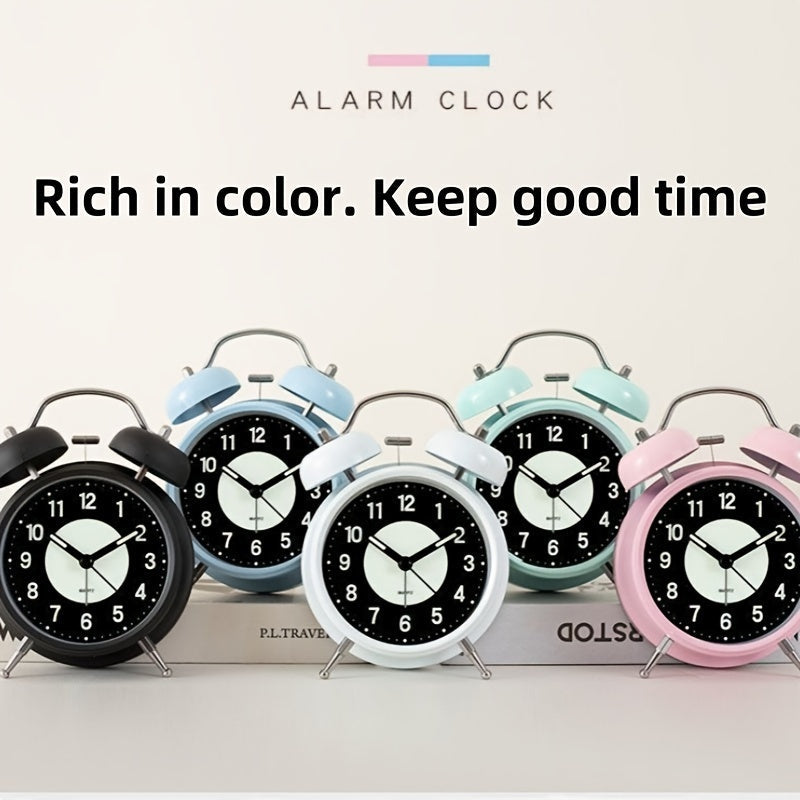Vivolux | LuminousTime - Elegante Metallwecker mit sanfter Beleuchtung für friedliche Morgen und Nächte