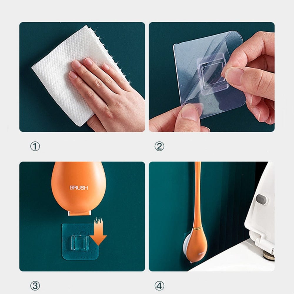 Vivolux | 🔥Moderne flexible Silikon-Toilettenbürste