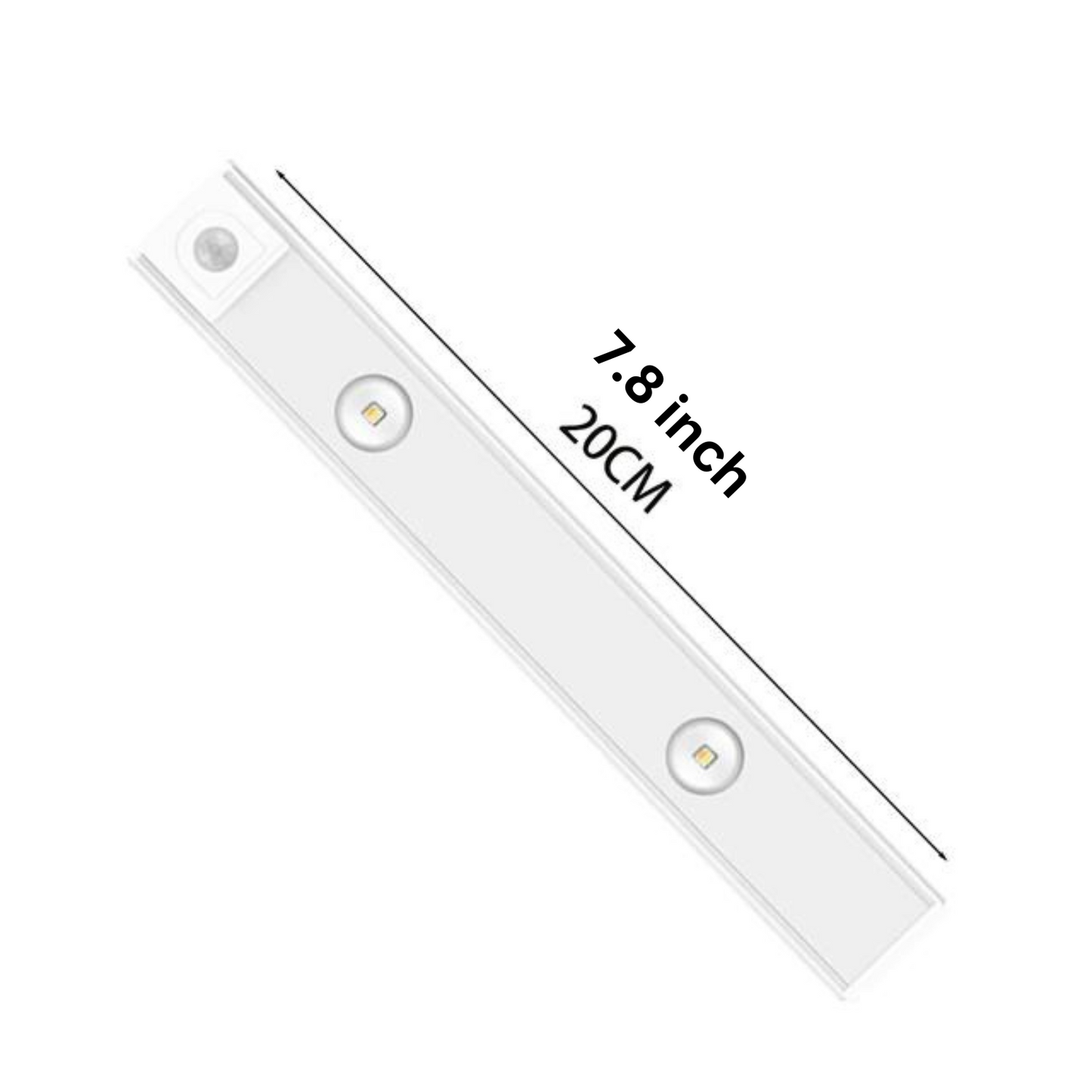 Vivolux | Royelux Wiederaufladbares LED-Schranklicht - Bewegungssensor, dimmbar, USB-Laden