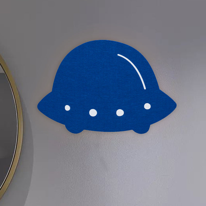 Vivolux | Vilt Schaap/Den Baum/Luftschiff Wandlamp Sconces Cartoon LED Wandmontage Lichtarmatuur in Roze/Groen/Blauw voor Kinderkamer