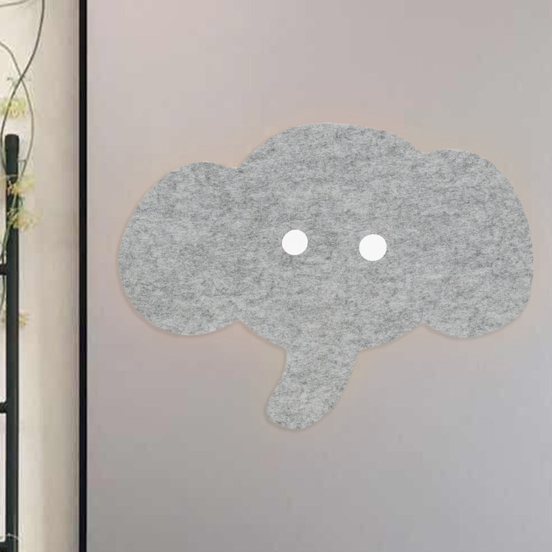Vivolux | Vilt Schaap/Den Baum/Luftschiff Wandlamp Sconces Cartoon LED Wandmontage Lichtarmatuur in Roze/Groen/Blauw voor Kinderkamer