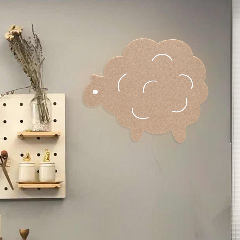 Vivolux | Vilt Schaap/Den Baum/Luftschiff Wandlamp Sconces Cartoon LED Wandmontage Lichtarmatuur in Roze/Groen/Blauw voor Kinderkamer