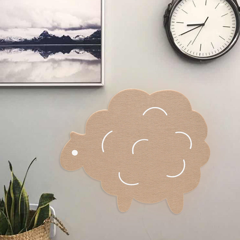 Vivolux | Vilt Schaap/Den Baum/Luftschiff Wandlamp Sconces Cartoon LED Wandmontage Lichtarmatuur in Roze/Groen/Blauw voor Kinderkamer