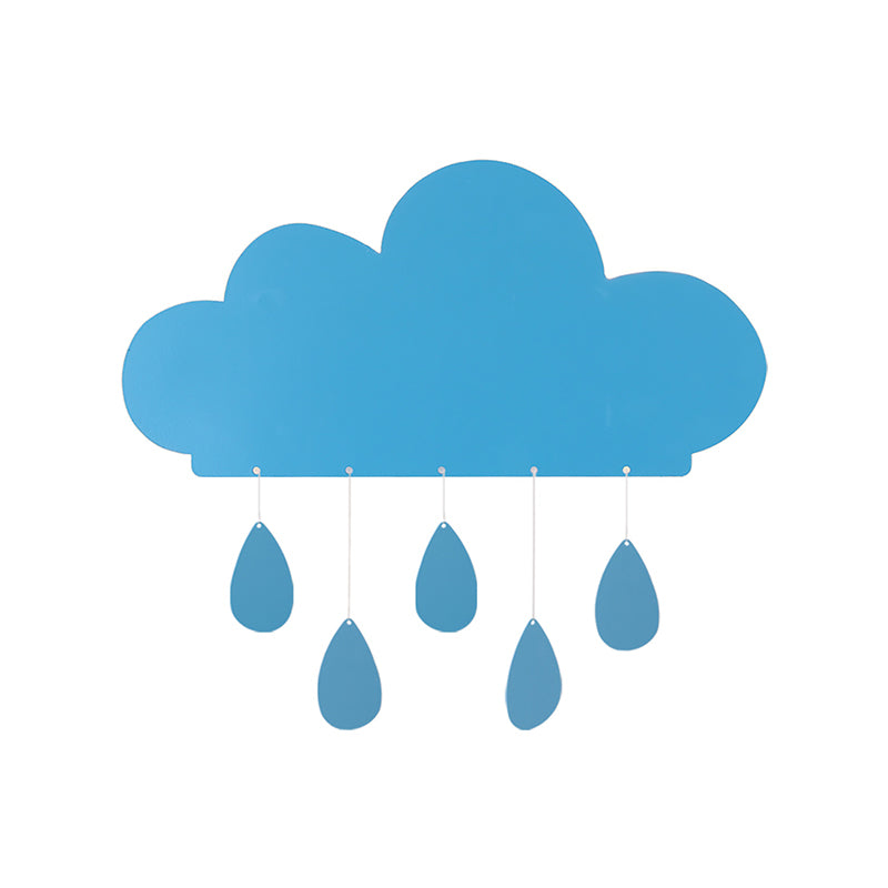 Vivolux | Regenwolk Vorm Wandlamp Cartoon Acryl LED Nachttafellamp Bevestiging in Blauw/Roze