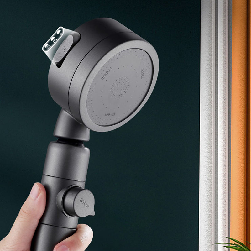 Vivolux | Plasti Duschkopf Zeitgenössischer Handheld-Duschkopf mit einstellbarem Wasserfluss