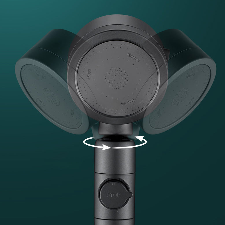 Vivolux | Plasti Duschkopf Zeitgenössischer Handheld-Duschkopf mit einstellbarem Wasserfluss