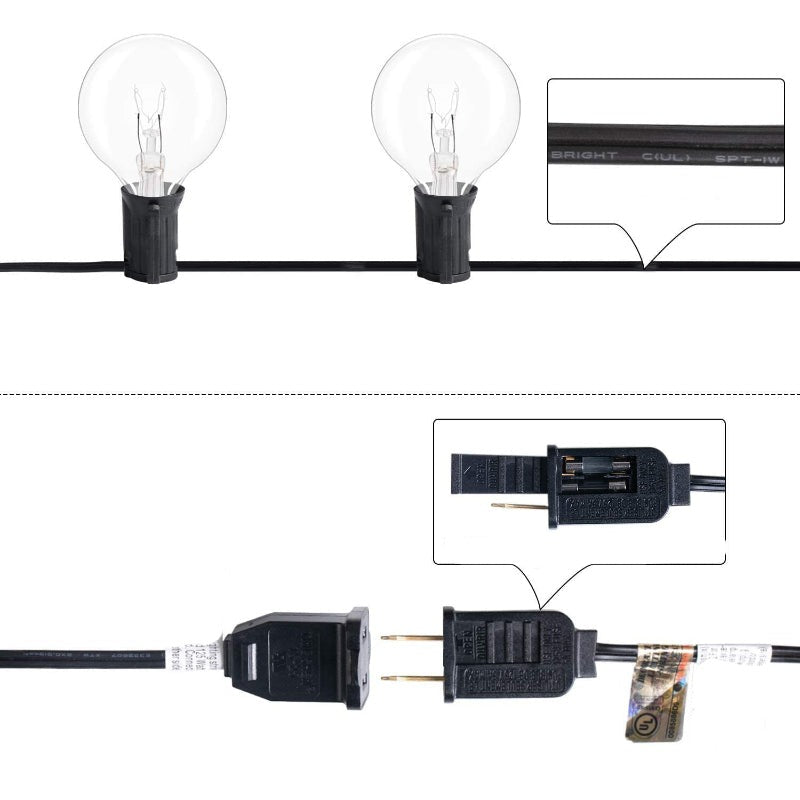 Vivolux | Royaleva Outdoor Dimmable Lichterkette - 20 ft LED Ambiente Beleuchtung