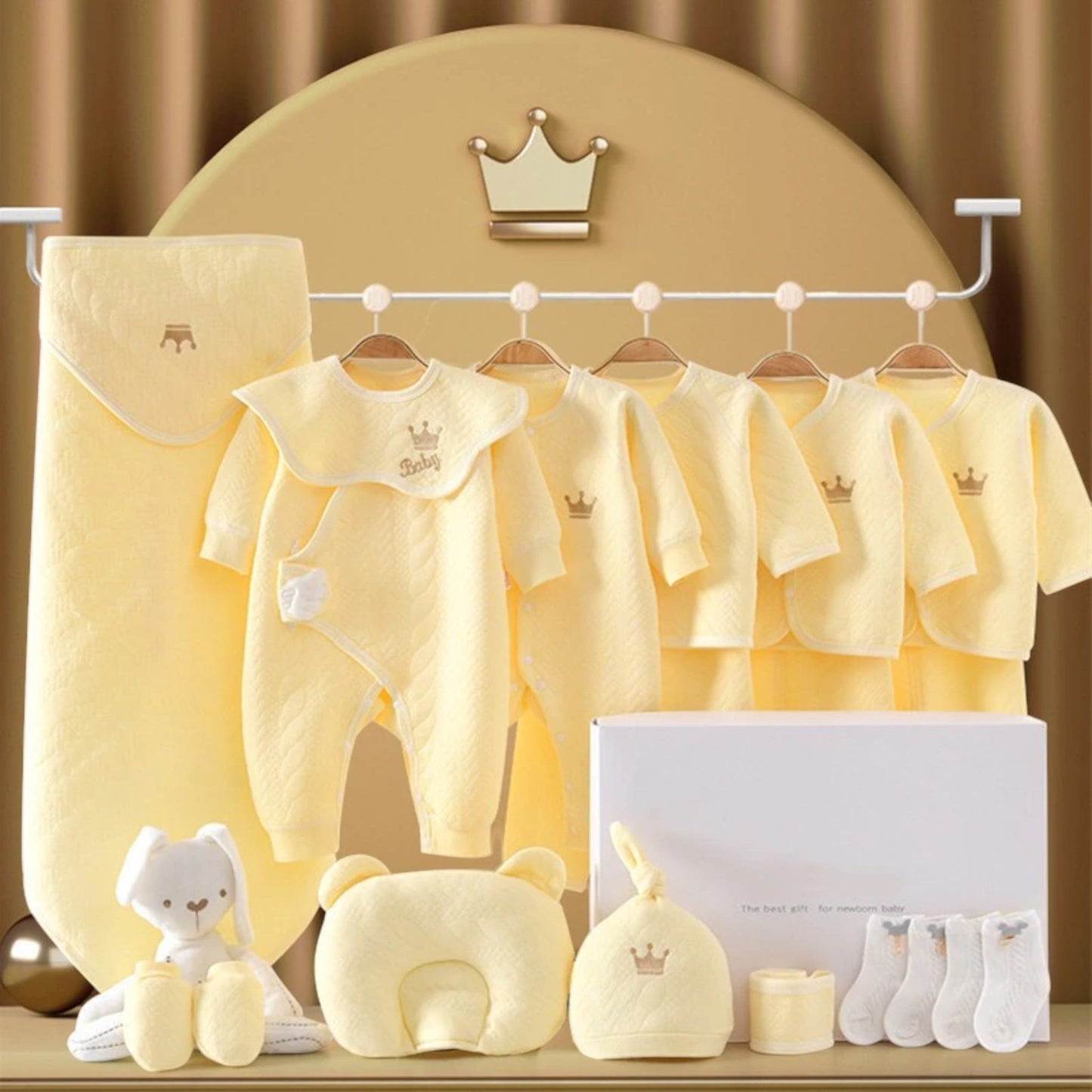 Vivolux | Neugeborenes Baby Luxus Set