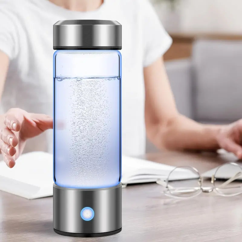 Vivolux | Wiederaufladbare alkalische Wasserflasche - Mit Wasser angereichertes Wasserstoff