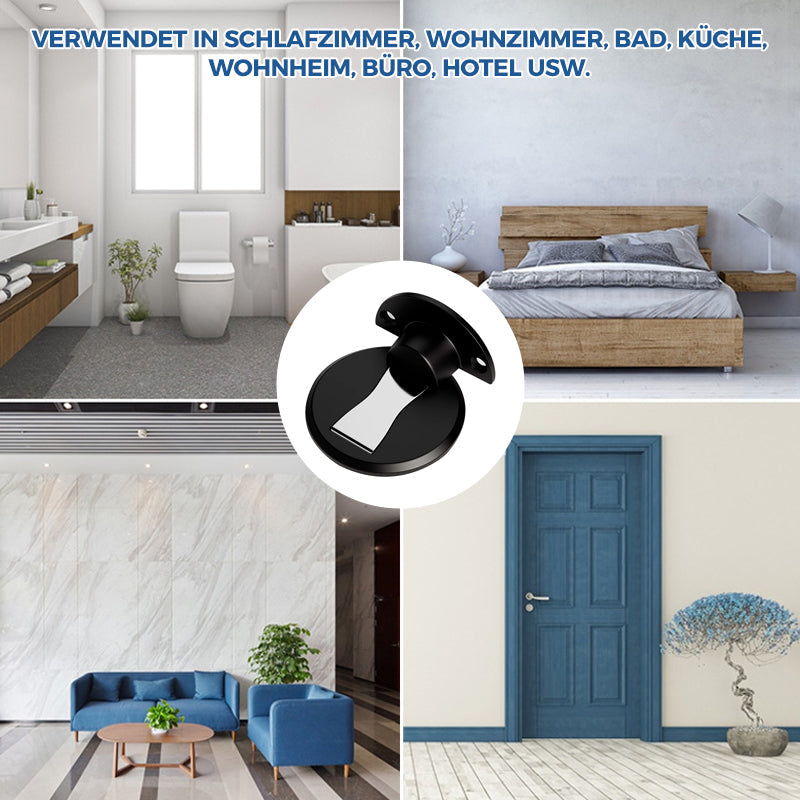 Vivolux | Unsichtbarer magnetischer Türstopper aus Edelstahl