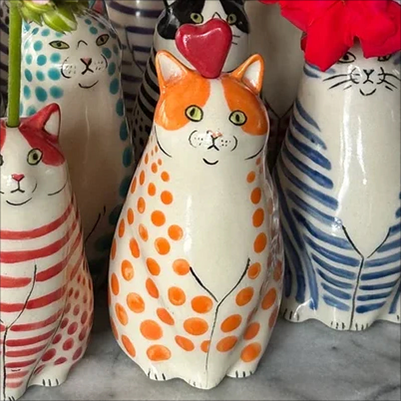 Vivolux | Gepunktete Katzenvase
