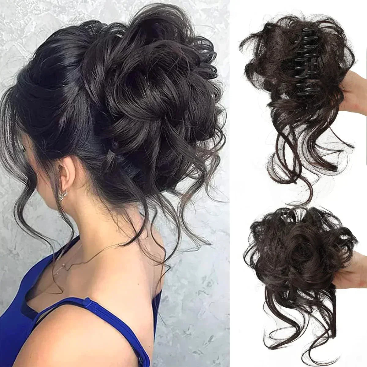 CurlyBun: Sofort Gelockt Dutt Haar Klammer