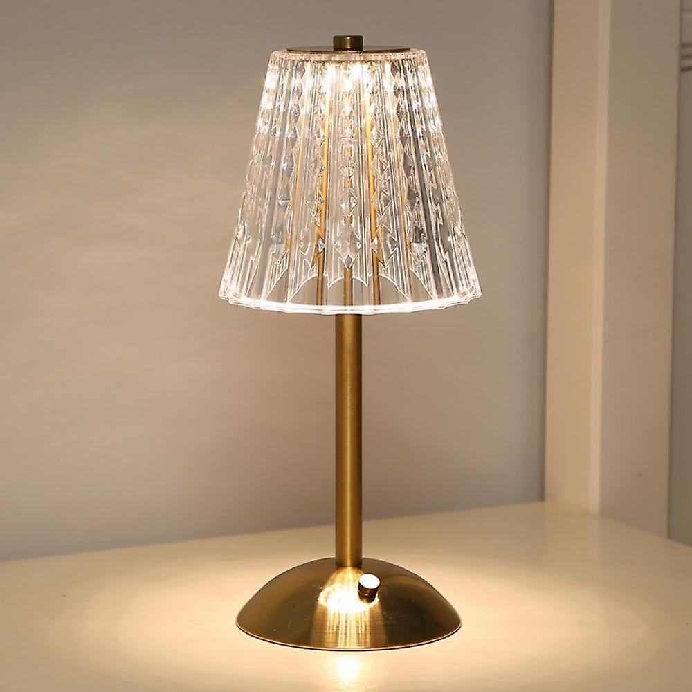 Vivolux | – Goldkristall-Tischlampe