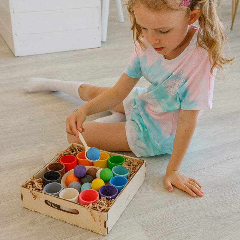 Vivolux | Regenbogen Spielzeug Weisheitsspiel