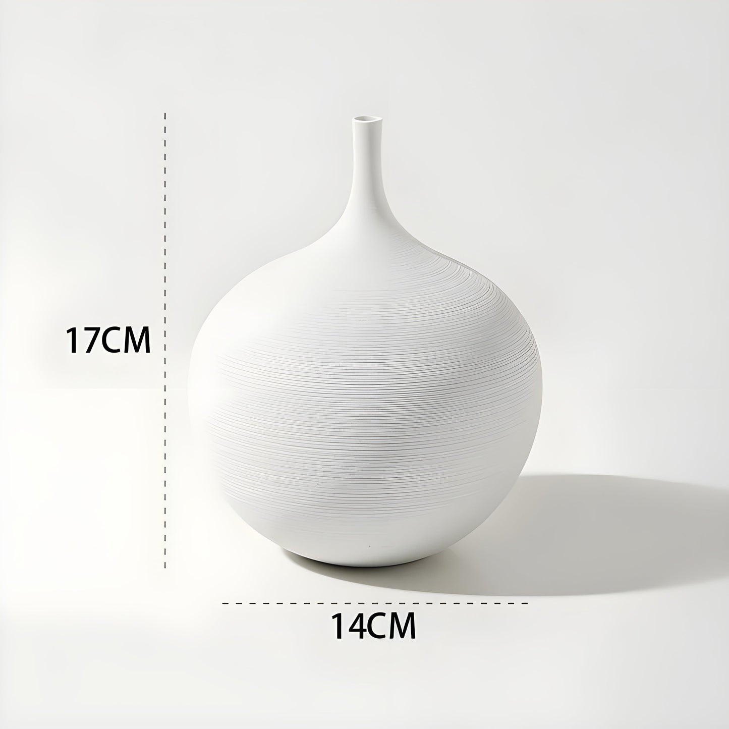 Vivolux | Minimalistische Handgefertigte Keramische Zen-Vase