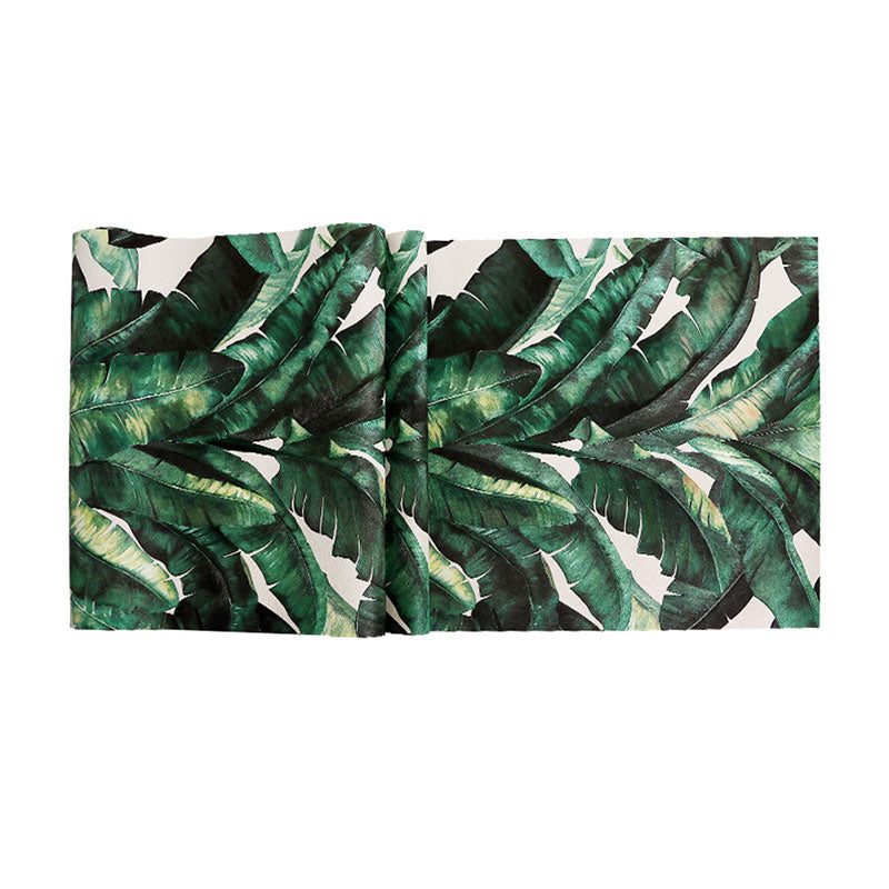 Vivolux | Tropische Bananenblad Wandbekleding voor Accentmuur Hedendaags Behang, 33' bij 20.5"