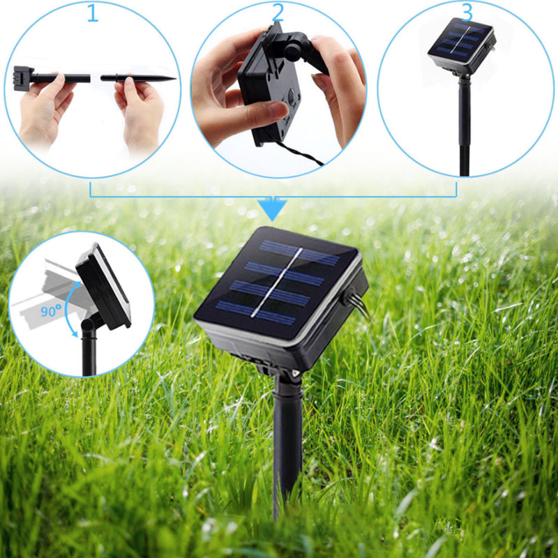 Vivolux | Solar Wassertropfen Lichterkette
