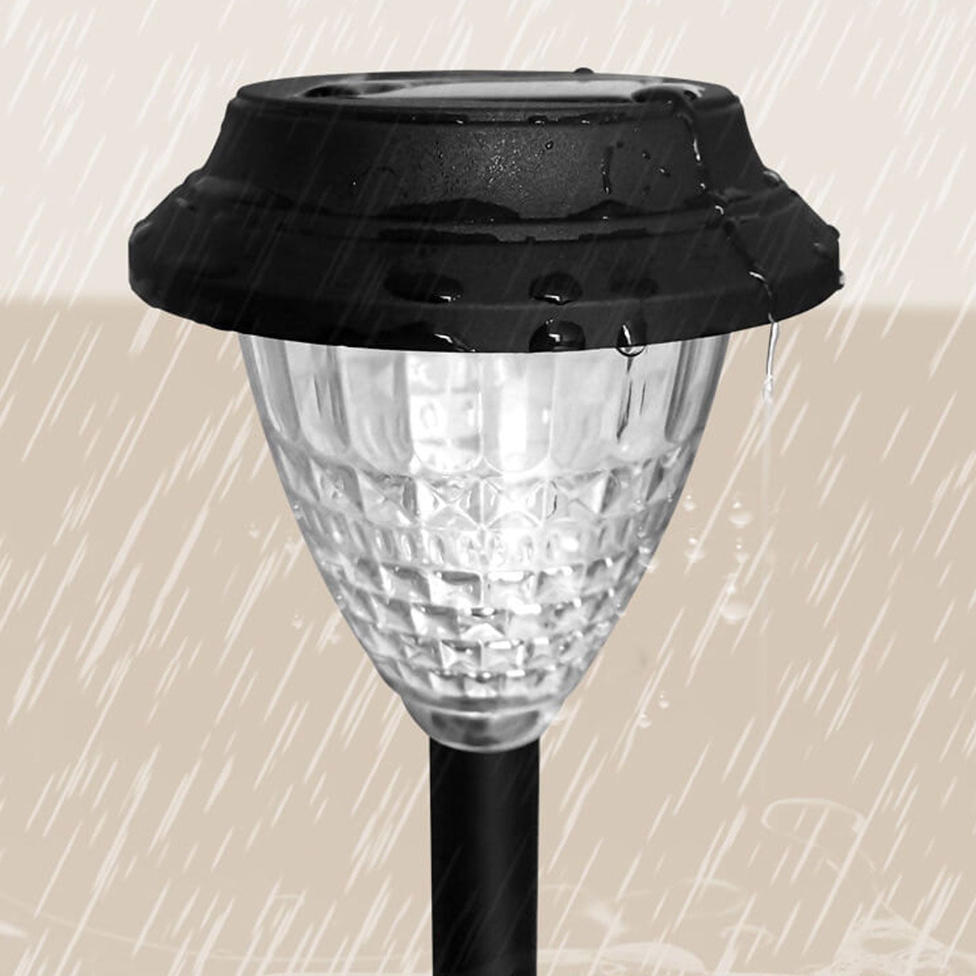 Vivolux | Solar wasserdicht kreisförmig divergente Licht Schatten Design LED Außen Garten Dekorationslicht