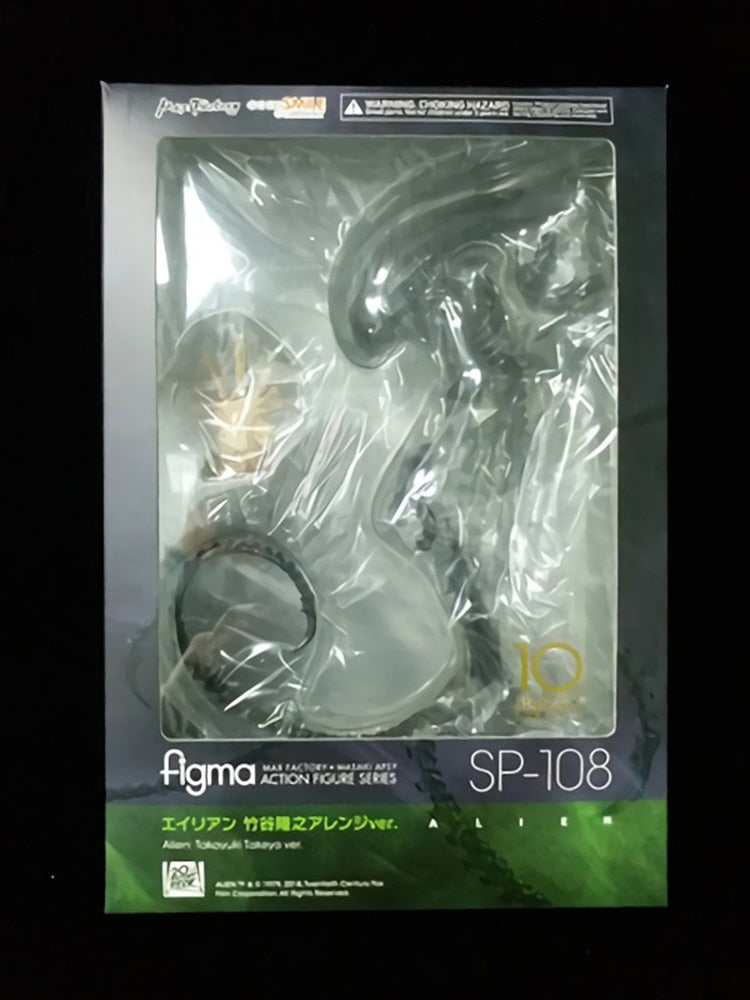 Vivolux | Alien Figma Sp-108 Actionfiguren Spielzeug 18cm Hochwertige Alien Statue Modell Puppe Sammlerstücke Ornamente Kindergeschenke