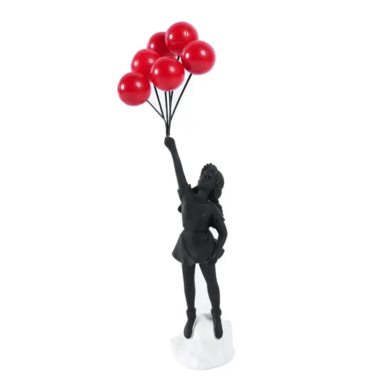 Vivolux | Banksy fliegendes Ballonmädchen Statue