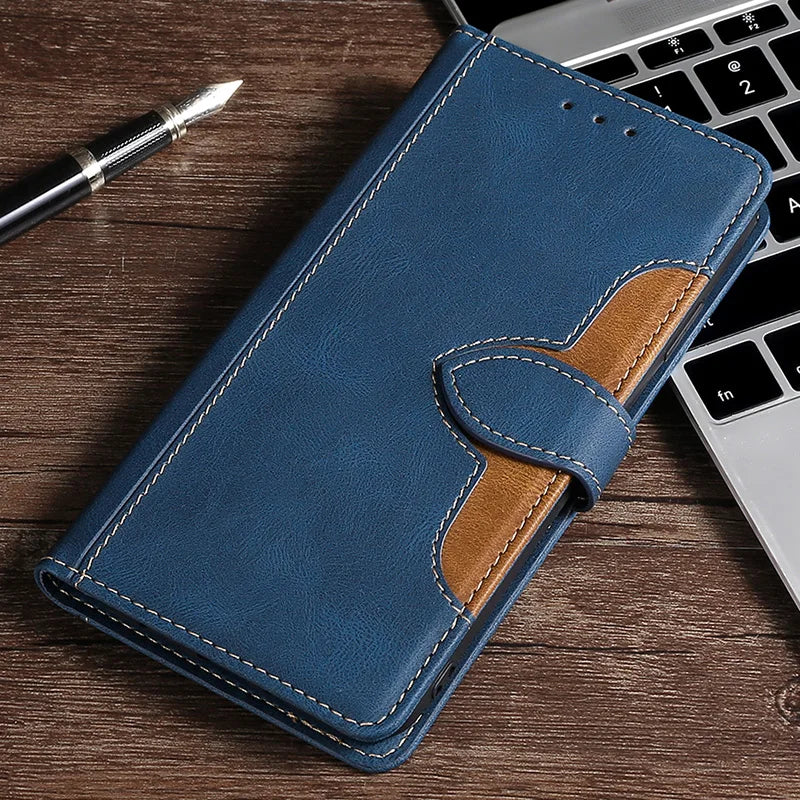 Vivolux | Wallet Magnetische Flip-Lederhülle für iPhone