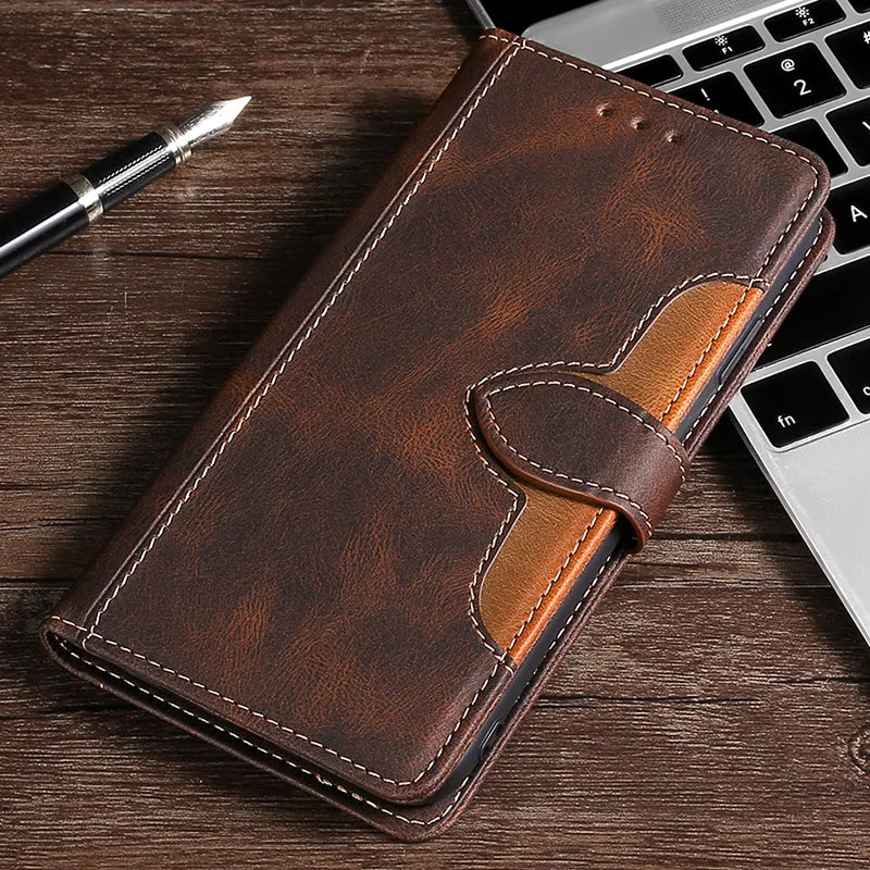 Vivolux | Wallet Magnetische Flip-Lederhülle für iPhone