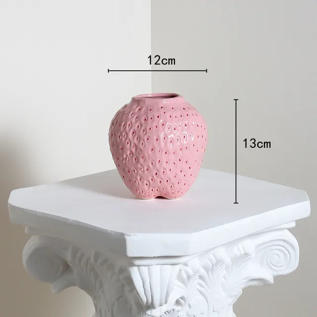 Vivolux | WhimsyBerry - Keramikvase Erdbeere