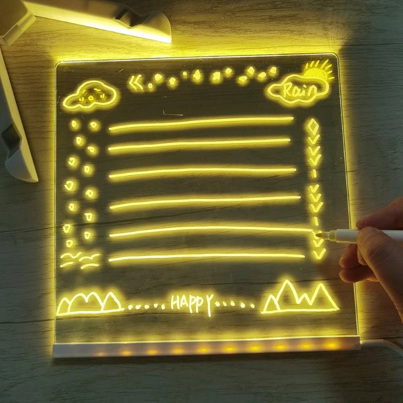Vivolux | Kinder LED Notiztafel mit Farben