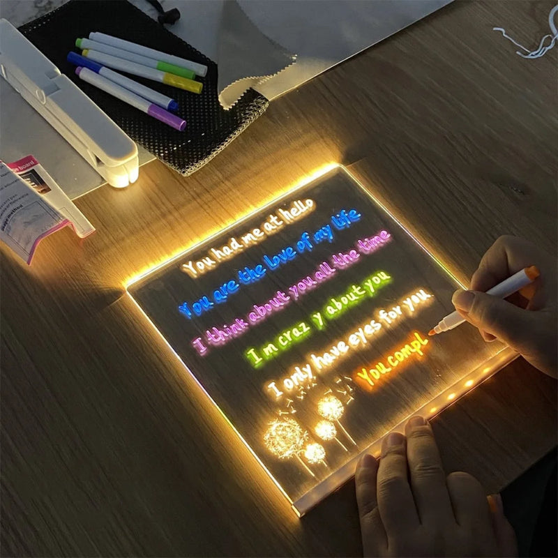 Vivolux | Kinder LED Notiztafel mit Farben