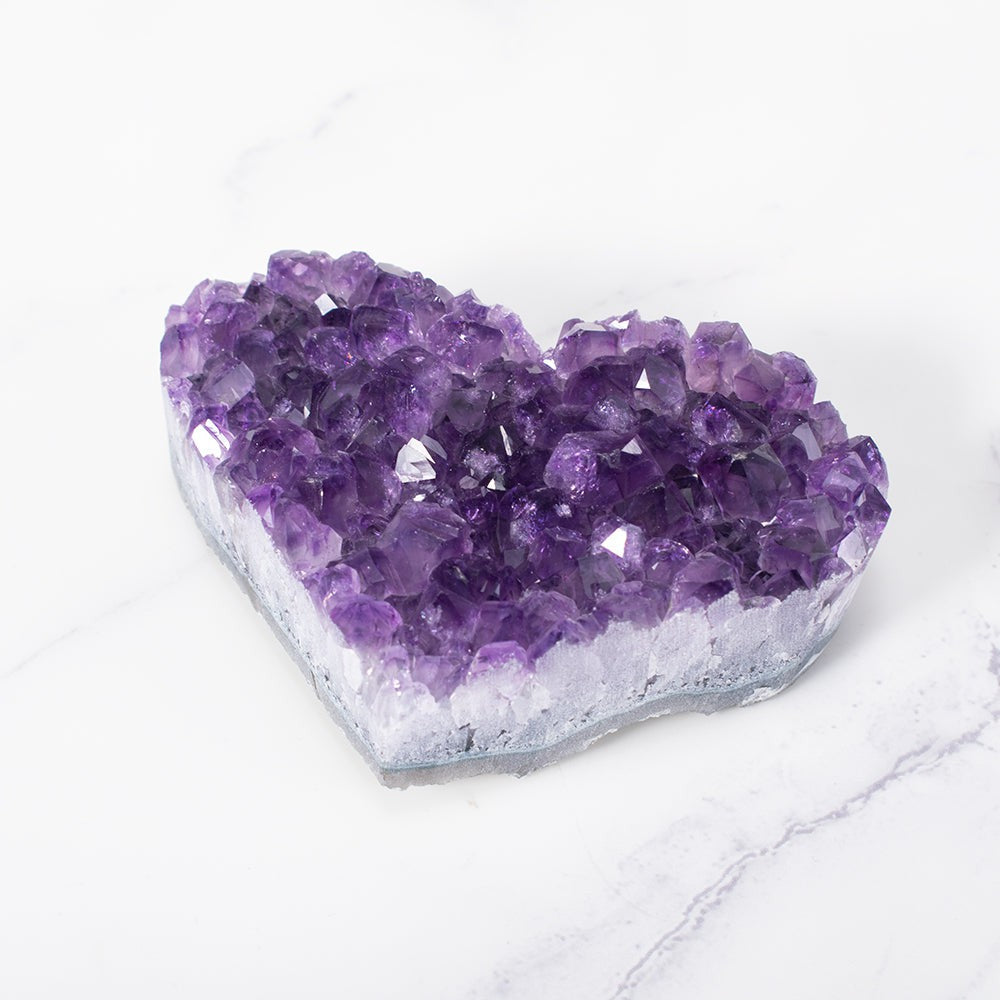 Vivolux | Amethyst Cluster Herz