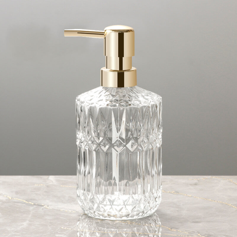Vivolux | Diamantmuster Glas Seifenspender