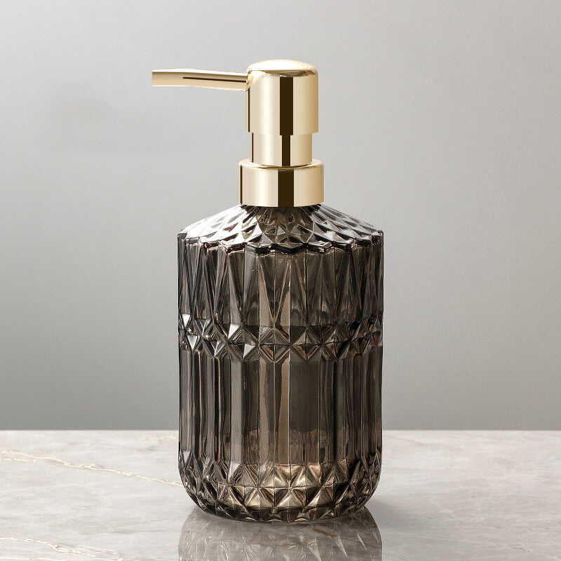 Vivolux | Diamantmuster Glas Seifenspender