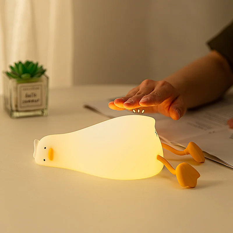Vivolux | QuackyGlow LED Enten-Stimmungslicht | Lustige Nachtlampe | LED-Deko für Zuhause & Kinderzimmer
