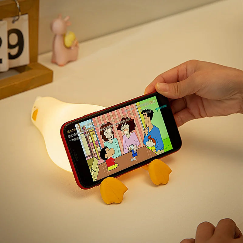 Vivolux | QuackyGlow LED Enten-Stimmungslicht | Lustige Nachtlampe | LED-Deko für Zuhause & Kinderzimmer