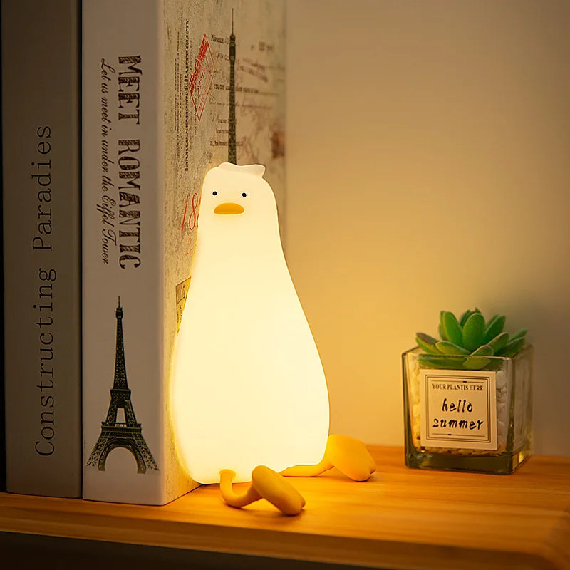 Vivolux | QuackyGlow LED Enten-Stimmungslicht | Lustige Nachtlampe | LED-Deko für Zuhause & Kinderzimmer