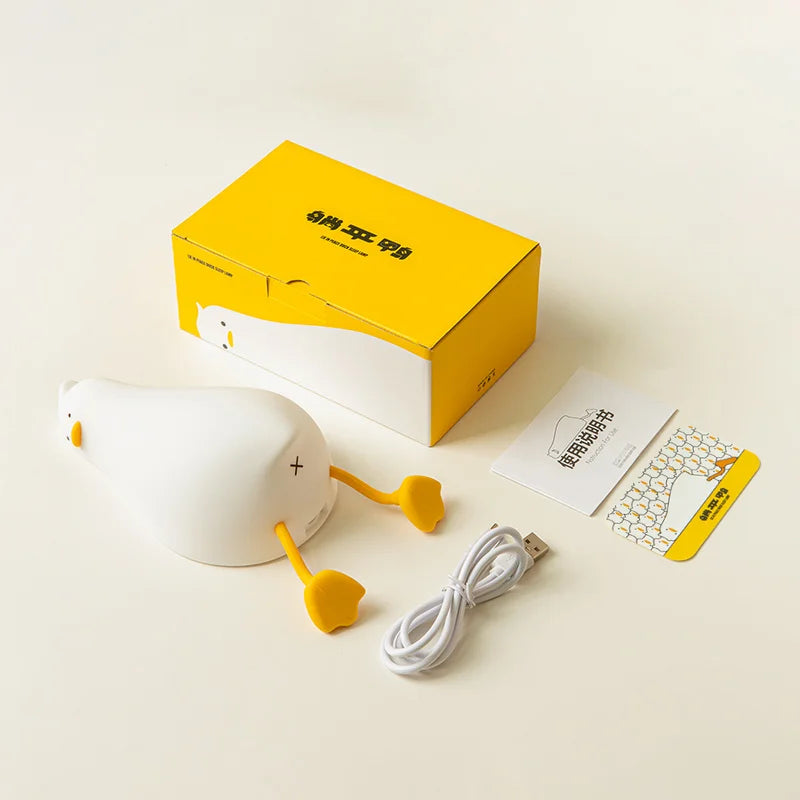 Vivolux | QuackyGlow LED Enten-Stimmungslicht | Lustige Nachtlampe | LED-Deko für Zuhause & Kinderzimmer