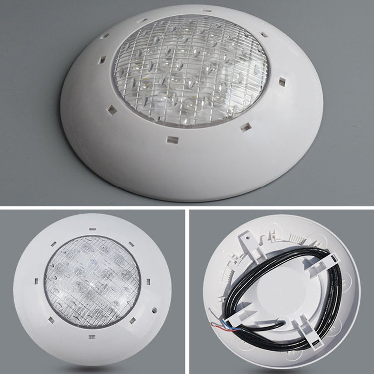 Vivolux | 18x3W ABS Kunststoff Schwimmbad Wandlampe Unterwasserlicht (Weiß)