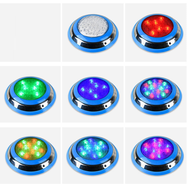 Vivolux | 18W LED Edelstahl Wandmontierte Poollicht Landschaft Unterwasserlicht (Buntes Licht)