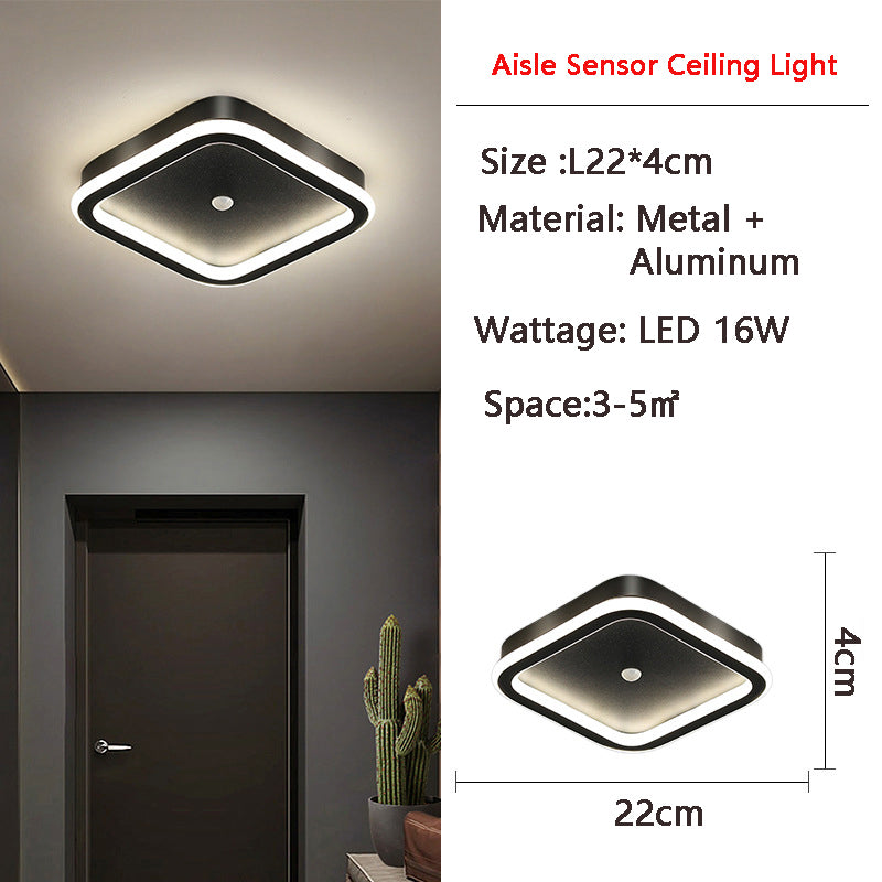 Vivolux | MotionGlide PIR-Bewegungssensor LED Deckenleuchte | Intelligente Beleuchtung | Energieeffizient | Perfekt für Flur & Badezimmer