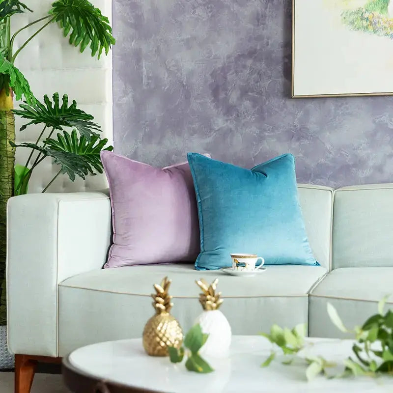 Vivolux | VelvetLuxe – Elegante Samt-Kissenbezug mit raffinierten Details