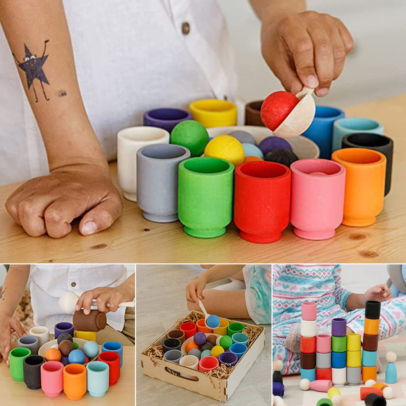 Vivolux | Regenbogen Spielzeug Weisheitsspiel