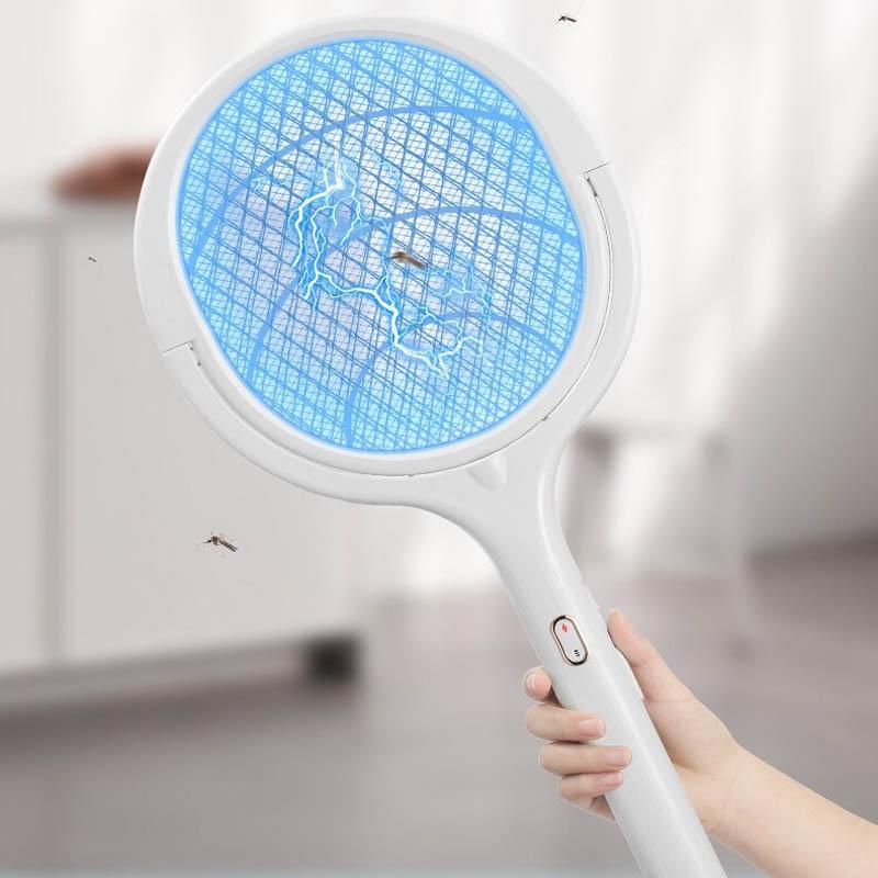 Vivolux | Fliegenklatsche – FlyZap – faltbarer USB-Anschluss – sicher für Kinder und Haustiere