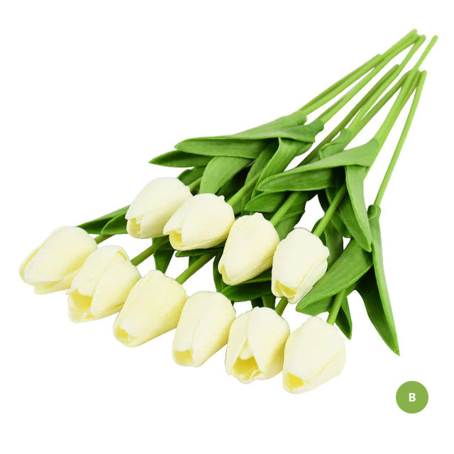 Vivolux | Mode-Tulpen Kunstblumen Für wartungsfreie kreative Wohnkultur Florale Displays Für Wohnzimmer Esszimmer Nordic Home Dekoration