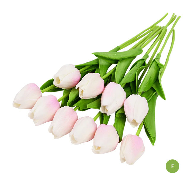 Vivolux | Mode-Tulpen Kunstblumen Für wartungsfreie kreative Wohnkultur Florale Displays Für Wohnzimmer Esszimmer Nordic Home Dekoration
