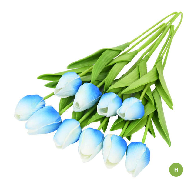 Vivolux | Mode-Tulpen Kunstblumen Für wartungsfreie kreative Wohnkultur Florale Displays Für Wohnzimmer Esszimmer Nordic Home Dekoration