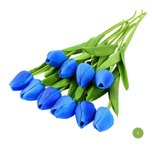 Vivolux | Mode-Tulpen Kunstblumen Für wartungsfreie kreative Wohnkultur Florale Displays Für Wohnzimmer Esszimmer Nordic Home Dekoration